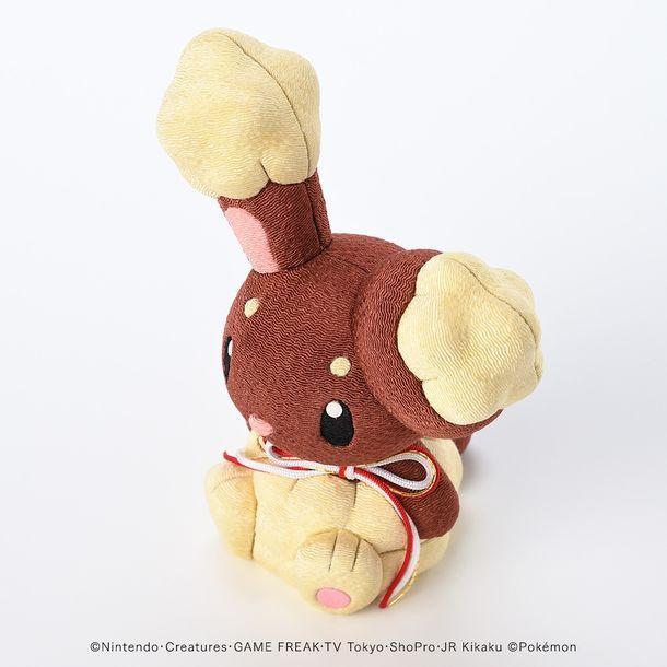 ポケモンの江戸木目込人形　 今年はミミロルを伝統工芸品に