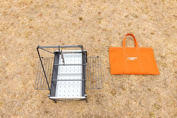 新進気鋭のブランド「ORANGE FACE」から同時調理が楽しめる焚き火キッチンが登場！