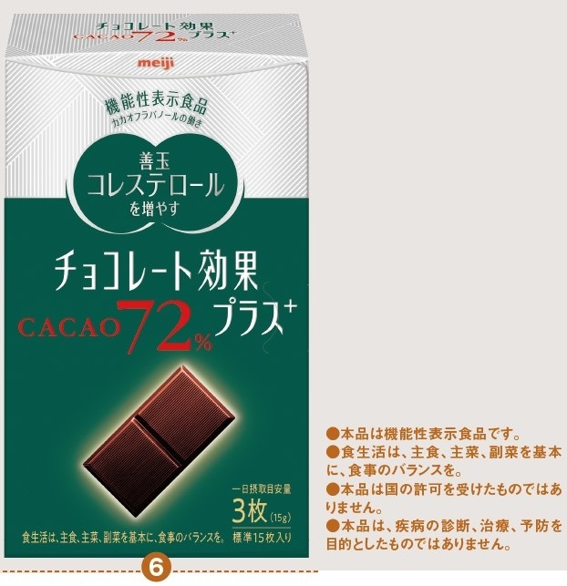 明治「チョコレート効果」と「オリゴスマート」から 今春、待望の機能性表示食品が新発売!