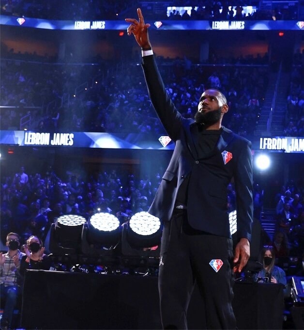 【NBA】”キング”レブロン・ジェームズがジャバーのNBA通算記録を超えて38,390得点の偉業を達成