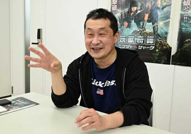坂本浩一監督の最新作『妖獣奇譚ニンジャVSシャーク』 “最強の体育会系チーム”で挑んだ撮影現場を語る