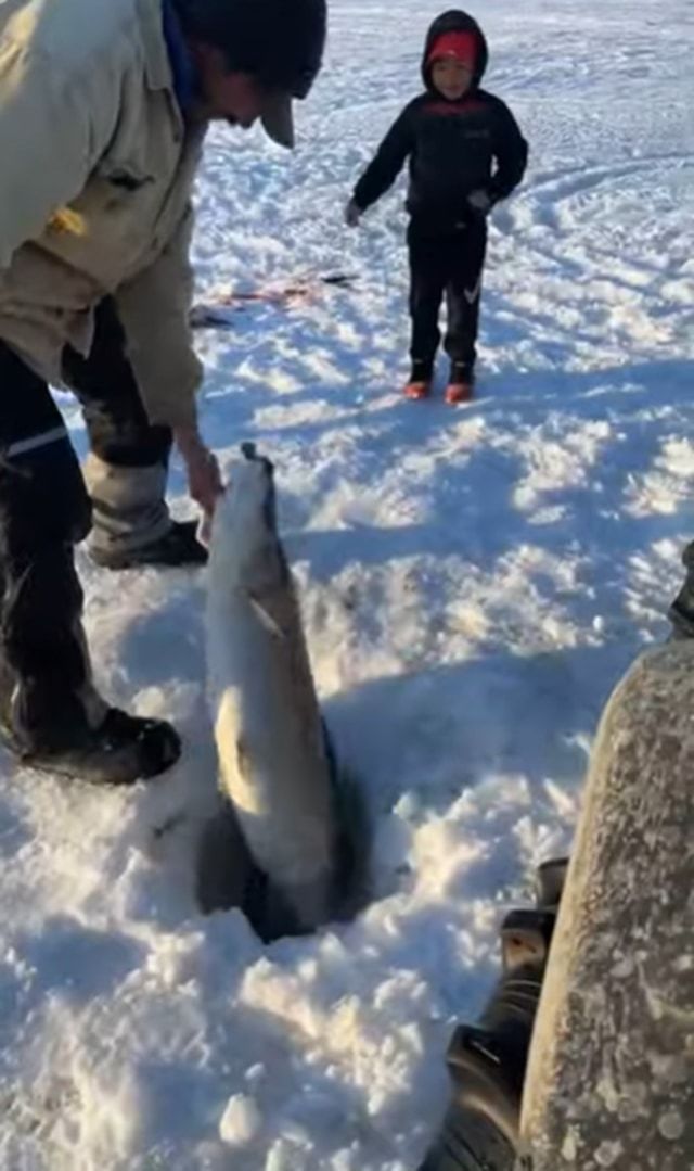 まさかの釣果！！初めて穴釣りをした6歳の少年！釣り上げた獲物のあまりのデカさに引いてしまいました！