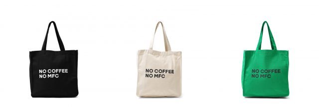 話題のコーヒーショップ「NO COFFEE」とのコラボアイテムが「MFC STORE」に登場