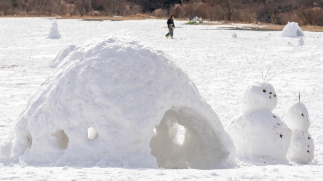 【子供と一緒に雪遊び】かまくらの作り方｜簡単に作れて楽しい！高さをだすコツは？