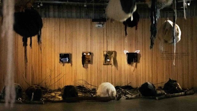 立川のPLAY! MUSEUM 「どうぶつかいぎ展」に体感型のケモノアートが出現