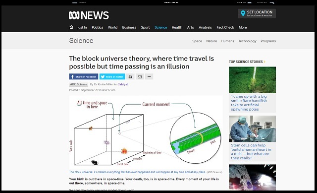 「時間は流れていない、未来は決定している」時間の真理を解き明かす“ブロック宇宙論”がヤバい！ タイムトラベルも解説！