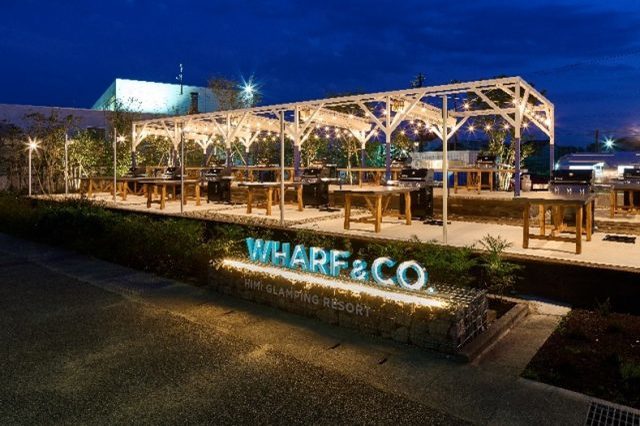 富山初！個性派グランピングリゾート「WHARF&CO.」で、BBQとともに休暇を楽しむ夏