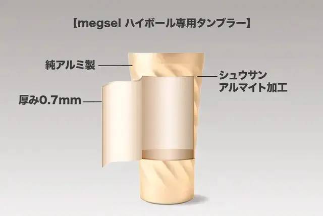 【超極薄】厚さ0.7mmのハイボール専用タンブラーが欲しい！