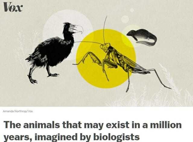 100万年後の地球上で繁栄する生物の姿を予想！ 肉食鳩、クジラネズミ、犬サイズのカマキリ！