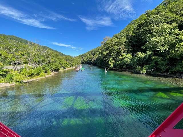 絶景！支笏湖ブルー