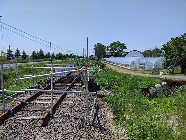 列車で行ける廃線見物 札沼線 北海道医療大学駅