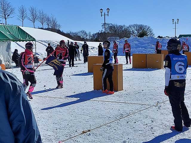 大人の戦い！雪合戦！