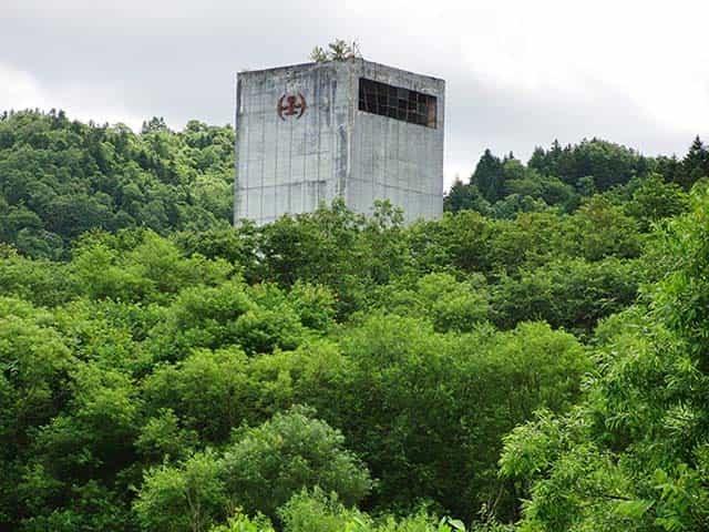 今も残る以降の数々 羽幌炭礦鉄道沿線