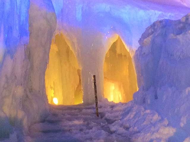 冬季限定！層雲峡氷瀑まつり