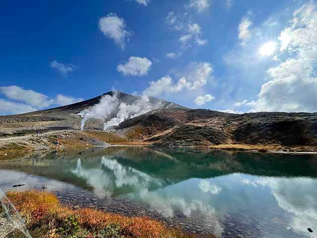 大自然！北海道の雄大な山々