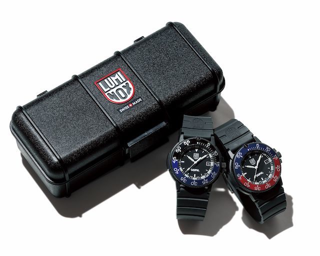 「Luminox」とファッションブランド「SOPH.」のWネーム腕時計