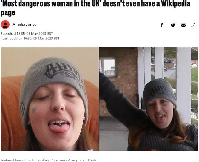 メッタ刺しに快楽を覚えたイギリス最凶の女とは? 共感ゼロのサイコパス&異常性癖と診断、史上3人目の終身刑女性に