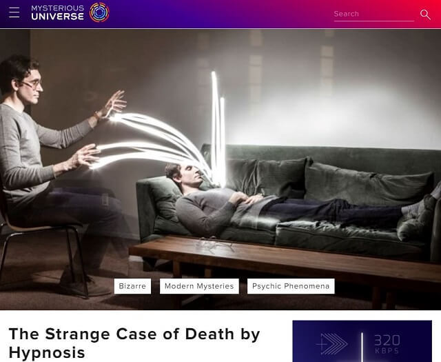 催眠術で本当に人が死んだ事件とは? 死体に蘇生を試みるも… 衝撃の展開!