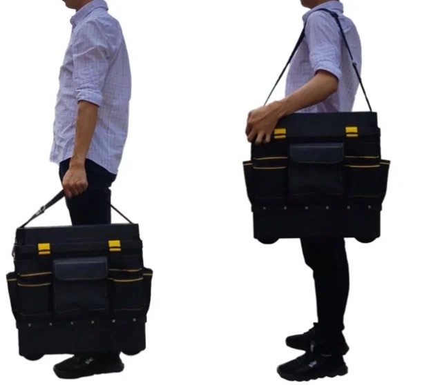 持ち運びに最適なスーツケース型工具箱「Rolling Tool Bag」