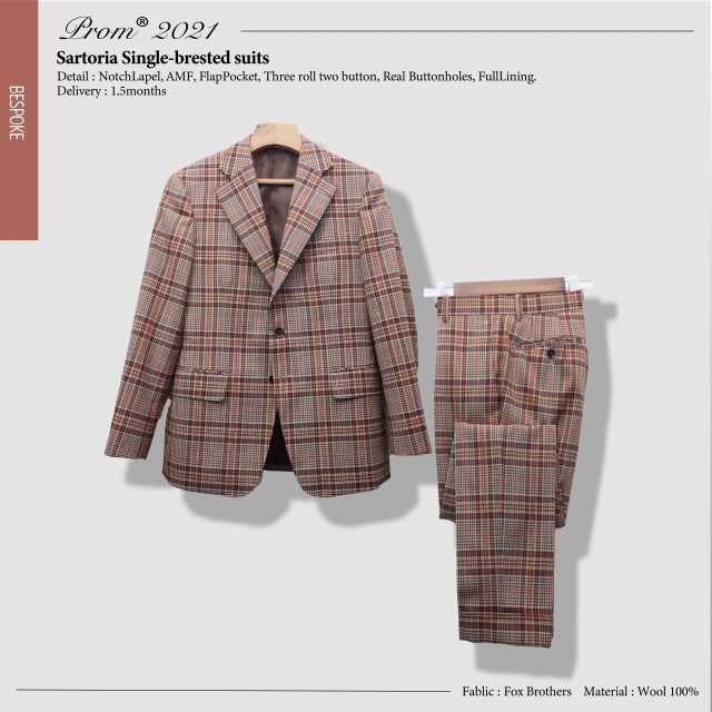 サステナブルを体現!長年、着用して“育てる”スーツ「prom suit」
