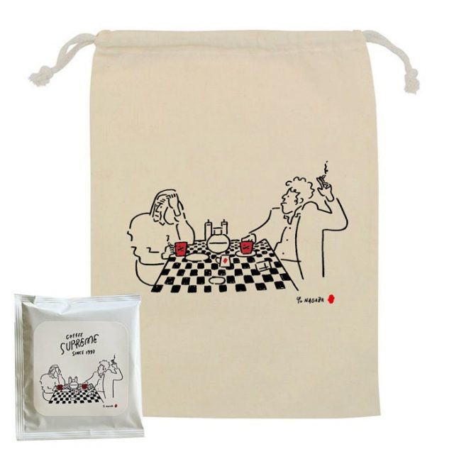 アーティストの長場雄氏とCoffee Supremeがコラボ!限定グッズ販売