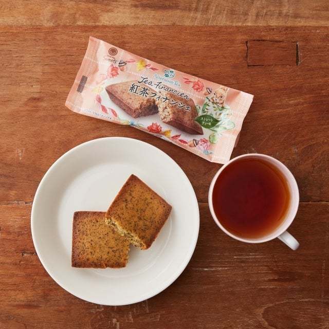 【Afternoon Tea監修】チルド飲料と様々な紅茶の味わいを楽しめる焼き菓子6種類