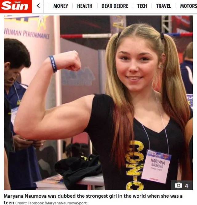 15歳でベンチプレス145kg「世界最強の少女」がロシア兵として戦地へ… プーチン大統領を全面支持、シュワルツェネッガーにドネツク訪問を要請