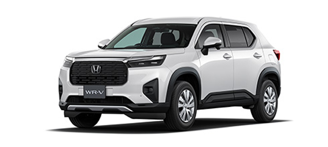ホンダが2024年春の発売を予定する新型コンパクトSUV「WR-V」を先行公開