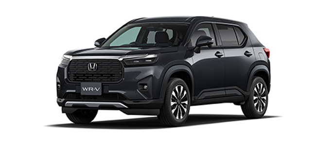 ホンダが2024年春の発売を予定する新型コンパクトSUV「WR-V」を先行公開
