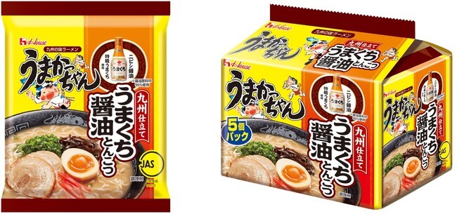 「うまかっちゃん」×「ニビシ醤油」の同郷コラボが実現！「うまかっちゃん」＜うまくち醤油とんこつ＞新発売