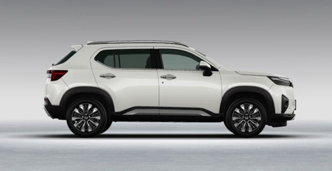 ホンダが2024年春の発売を予定する新型コンパクトSUV「WR-V」を先行公開