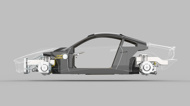ケータハムのEVクーペのコンセプトカー「プロジェクトV」が日本初公開