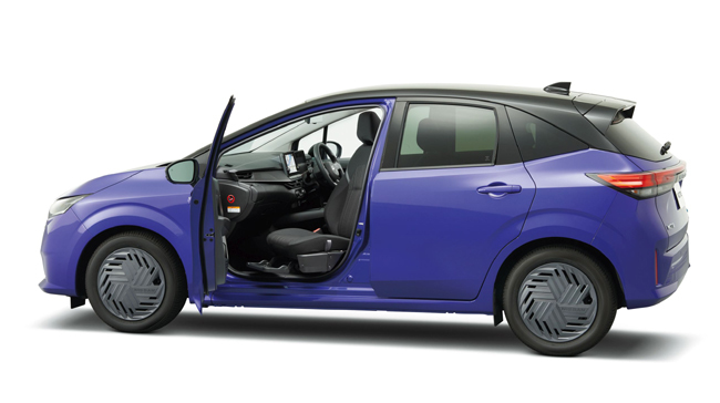 新しいフロントフェイスを纏った日産ノートがデビュー。発売は2024年1月下旬を予定