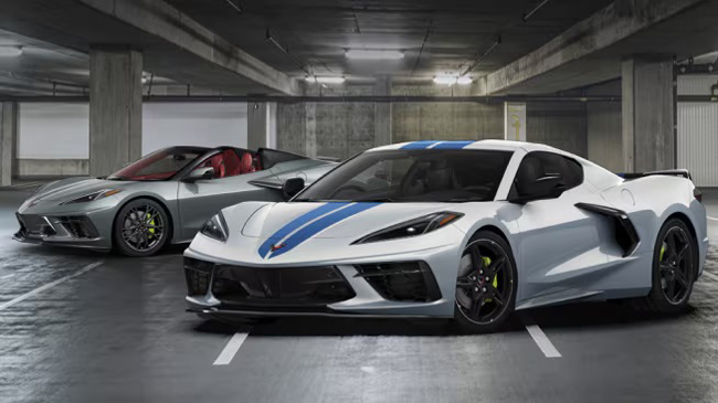 アメリカンスポーツカーの伝統と魂を具現化したシボレー・コルベットの2タイプの限定モデルが登場