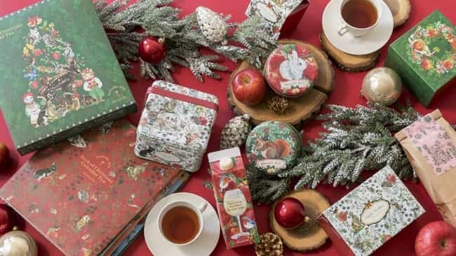 【Afternoon Tea】クリスマスシーズンをおうちで楽しく過ごすアイテム！デコして楽しむリース型バウムクーヘンや人気のスコーンを手作りできるセットも。＜クリスマスギフト＞