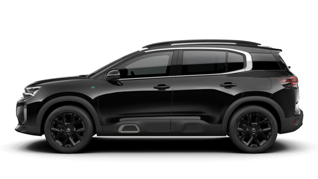 ブラックのボディカラーとホイールでシックに装ったシトロエンC5エアクロスSUV プラグインハイブリッドの特別限定モデルが日本上陸