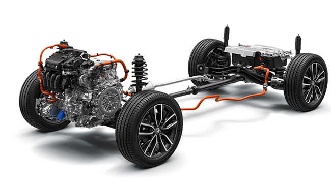 ホンダ・ヴェゼルがマイナーチェンジ。e:HEV Xにアウトドア志向の「HuNTパッケージ」を、e:HEV Zにスタイリッシュな「PLaYパッケージ」を新設定