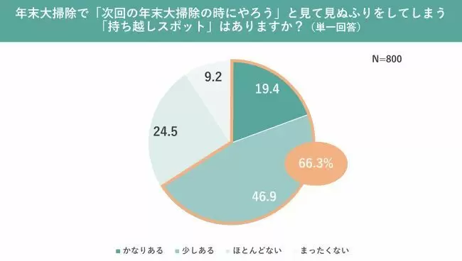 大掃除で見て見ぬふりする「持ち越しスポット」、1位は「窓・サッシ」、2位は「照明器具」