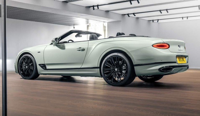 W12エンジンを搭載したベントレーの4モデルの特別仕様車「スピードエディション12」が登場