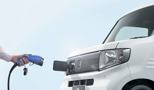 ホンダが2024年春発売予定の新型軽商用EV「N-VAN e:」に関する情報を専用ホームページで先行公開