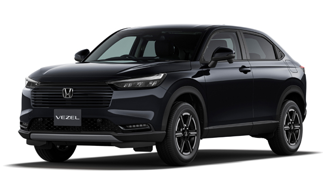 ホンダ・ヴェゼルがマイナーチェンジ。e:HEV Xにアウトドア志向の「HuNTパッケージ」を、e:HEV Zにスタイリッシュな「PLaYパッケージ」を新設定
