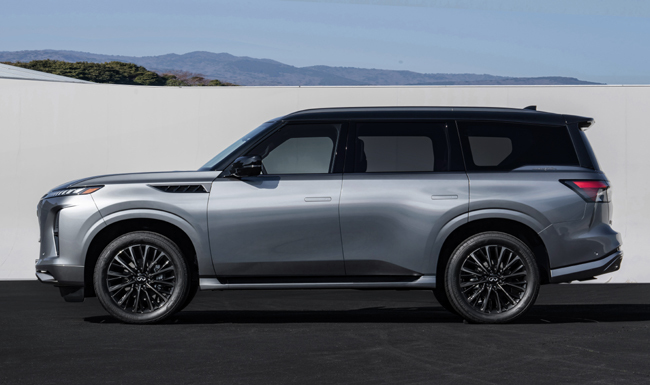 日産のインフィニティブランドのフラッグシップSUV「QX80」が第2世代の新型に移行