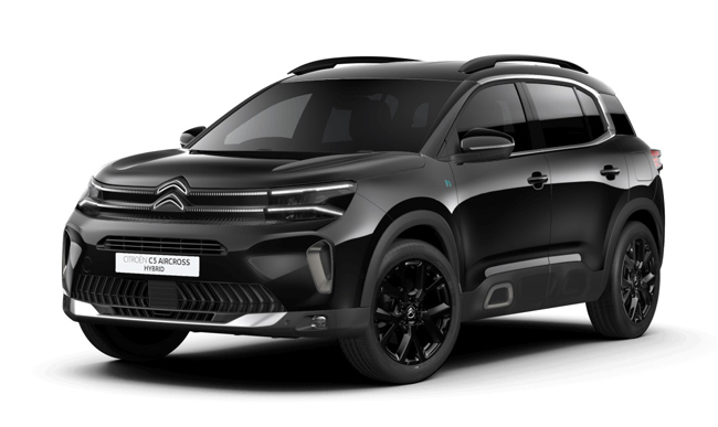 ブラックのボディカラーとホイールでシックに装ったシトロエンC5エアクロスSUV プラグインハイブリッドの特別限定モデルが日本上陸
