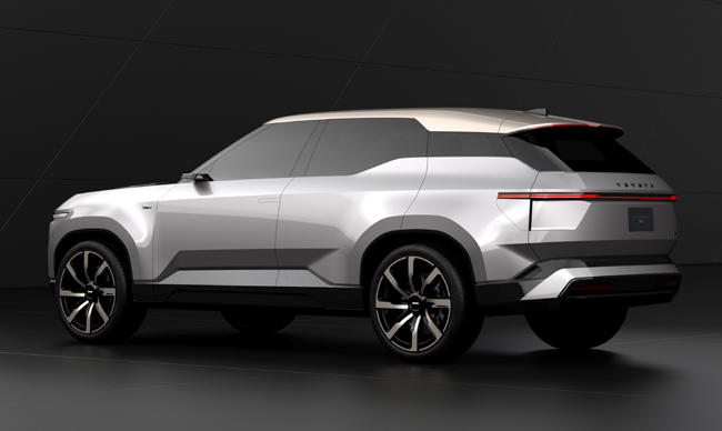 トヨタがジャパンモビリティショー2023に出展するBEVのランドクルーザーや次世代ミッドサイズピックアップトラックのEPUなどをデジタルモデルで先行披露