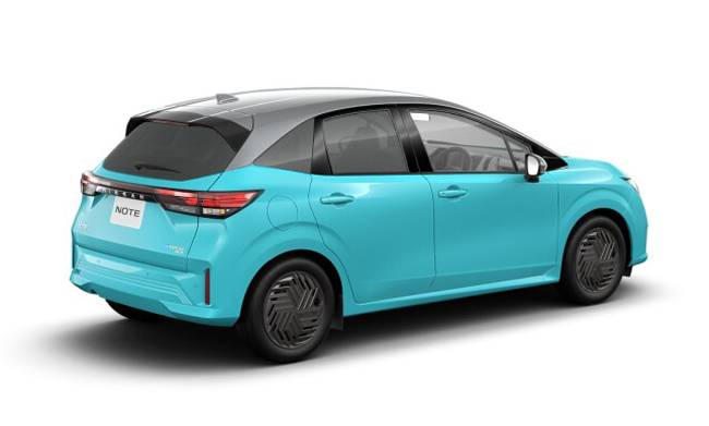 新しいフロントフェイスを纏った日産ノートがデビュー。発売は2024年1月下旬を予定