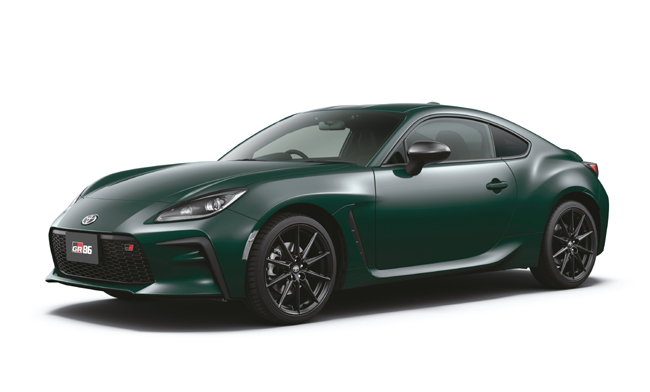 GR86がマイナーチェンジ。特別限定モデルのRZ「Ridge Green Limited」も設定