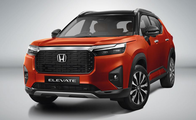 ホンダがインドでミッドサイズSUVの「エレベイト」を初公開