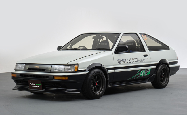 トヨタのサブスクの「KINTO」に電気じどう車「AE86 BEV Concept」が特選旧車レンタカーとして登場