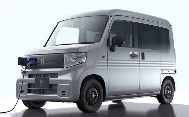 ホンダが新型軽商用EV「N-VAN e:」を本年10月10日に発売すると予告