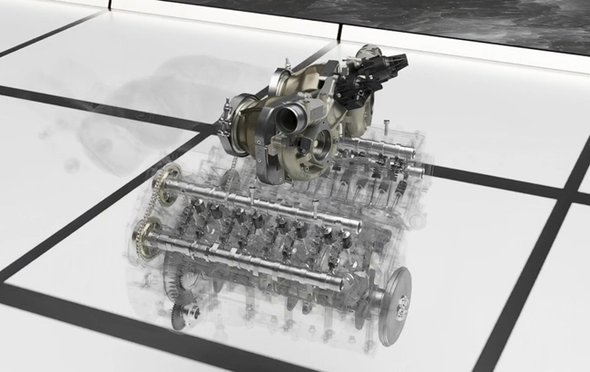 ランボルギーニの次世代HPEVスーパースポーツはV8ツインターボエンジン+モーターのプラグインハイブリッドシステムを搭載